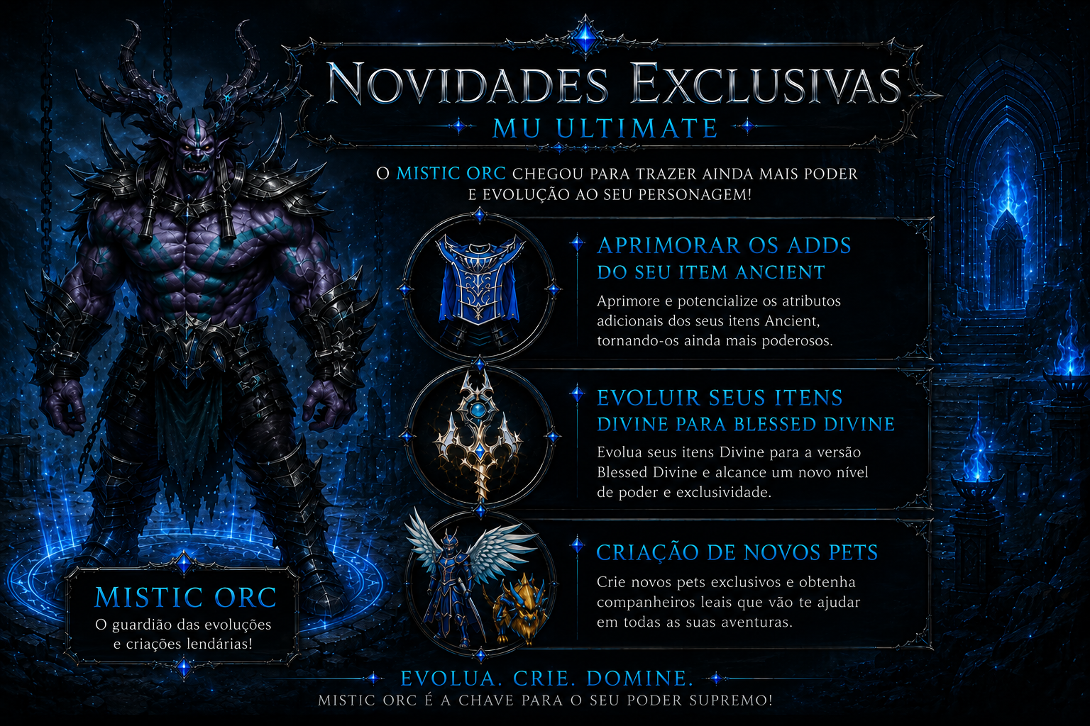 Novidades exclusivas